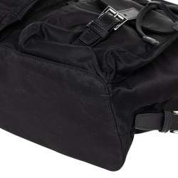 Pre Owned Prada Black Nappa Nylon Backpack