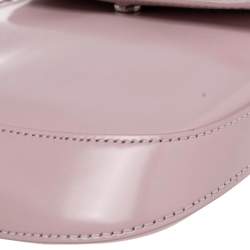 Pre Owned Prada Pink Cleo Leather Shoulder Bag