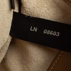 Pre Owned Prada Beige Python And Leather Double Zip Tote