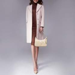 Pre Owned Prada Beige Nylon Mini Re-Edition 2000 Shoulder Bag