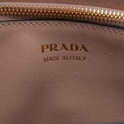 مملوكة مسبقًا Prada Beige Saffiano Leather Small Monochrome Tote