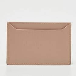 Prada Beige Vitello Move Leather Card Holder