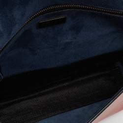 Prada Red Leather Pionniere Saddle Bag