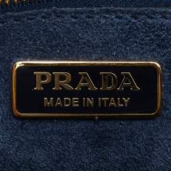 Prada Red Leather Pionniere Saddle Bag