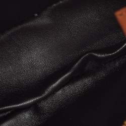 Pre Owned Prada Brown Leather Arque Hobo