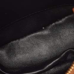 Pre Owned Prada Brown Leather Arque Hobo