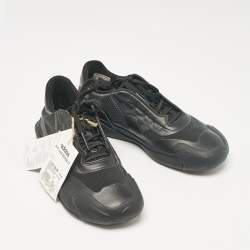 Pre Owned Prada x Adidas Black Nylon Luna Rossa Sneakers Size 36 2/3