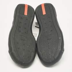 Pre Owned Prada x Adidas Black Nylon Luna Rossa Sneakers Size 36 2/3