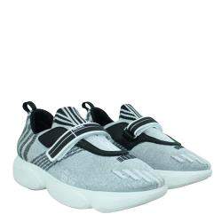 Pre Owned Prada Grey Mesh Cloudbust   Sneakers