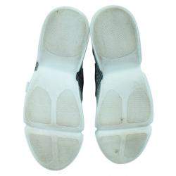 Pre Owned Prada Grey Mesh Cloudbust   Sneakers