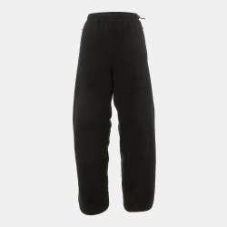 Pre Owned Prada Sport Black Fleece Track Pants XL