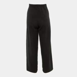 Pre Owned Prada Sport Black Fleece Track Pants XL