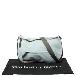 Pre Owned Prada Sport Blue Nylon Crossbody Bag
