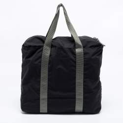 Pre Owned Prada Sport Black Nylon Tote