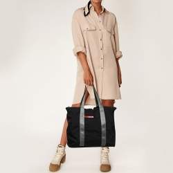 Pre Owned Prada Sport Black Nylon Tote