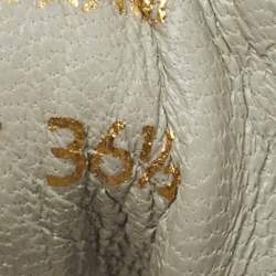 Pre Owned Prada Sport Grey Leather Slip On Sneakers Size 36.5