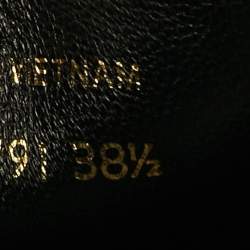 مملوكة مسبقًا حذاء رياضي برادا سبورت نيوبرين أسود/وردي بتصميم مفتوح مقاس 39