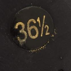 Pre Owned Prada Sport Size 36.5 Dark Purple Suede Ankle Length Boots