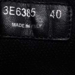 Pre Owned Prada Sport Black Mesh Low-Top Sneakers Size 40