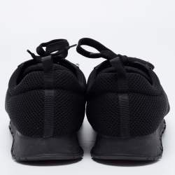 Pre Owned Prada Sport Black Mesh Low-Top Sneakers Size 40