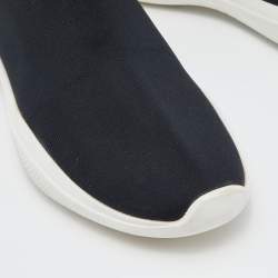 Prada Sport Black Stretch Knit Slip On Sneakers Size 38