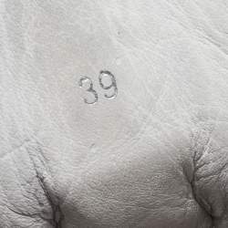 Pre Owned Prada Black Suede High Top Sneakers Size 39