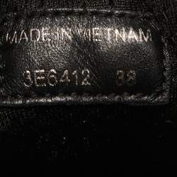 Pre Owned Prada Sport Black Leather Low Top Sneakers Size 38