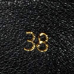 Prada Sport Black Glitter and Leather Logo Low Top Sneakers Size 38