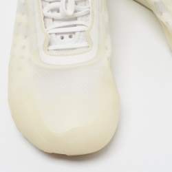 Pre Owned Prada Sport x Adidas White Mesh Luna Rossa Sneakers Size 37 1/3
