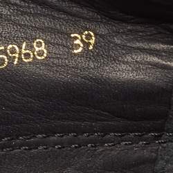 Pre Owned Prada Sport Black Suede Espadrille Sneakers Size 39