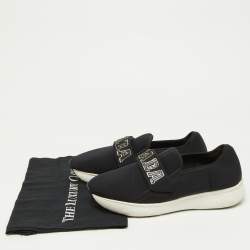 Pre Owned Prada Sport Black Neoprene Sneakers Size 39