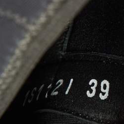 Pre Owned Prada Sport Black Neoprene Sneakers Size 39