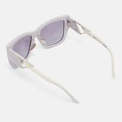 Prada Lilac/White SPR21Y Symbole Square Sunglasses