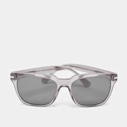 Prada Grey SPR04Y Polarized Rectangle Sunglasses