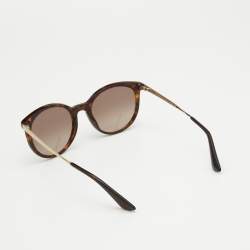 Prada Havana Brown Gradient SPR11W Cat Eye Sunglasses