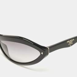 Prada Black Gradient SPR05N Capsule Cat Eye Sunglasses
