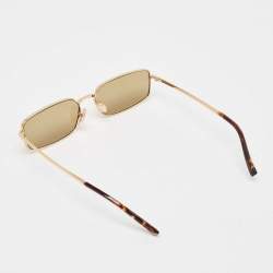 Prada Tortoise Brown/Gold SPR A60 Rectangular Sunglasses