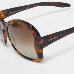 Prada Tortoise Brown Gradient SPR181 Butterfly Sunglasses