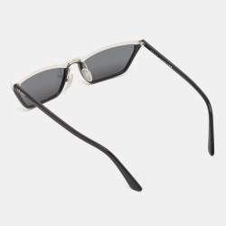Prada Black/White SPR 19U Cat Eye Sunglasses