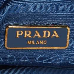 Prada Blue Nylon Crossbody Phone Case