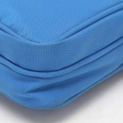 Prada Blue Nylon Crossbody Phone Case