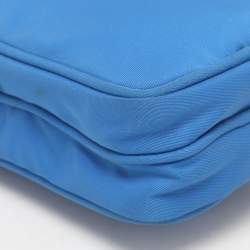 Prada Blue Nylon Crossbody Phone Case