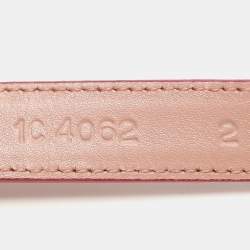 Prada Red Patent Leather Bow Waist Belt 80CM