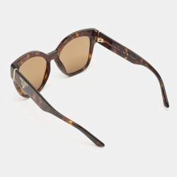 Prada Tortoise Brown Gradient SPR 17Z Butterfly Sunglasses