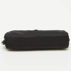 Pre Owned Prada Black Nylon Tessuto Cosmetic Pouch