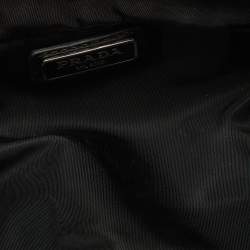 Pre Owned Prada Black Nylon Tessuto Cosmetic Pouch