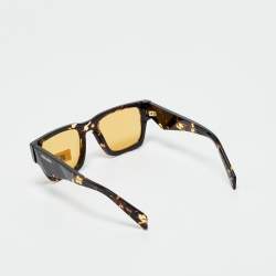 Pre Owned Prada Tortoise Brown SPR A06 Square Sunglasses