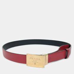 Pre Owned Prada reversible belt