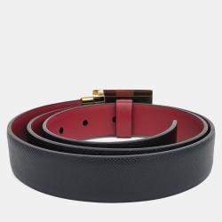Pre Owned Prada reversible belt
