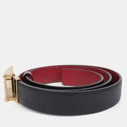 Pre Owned Prada reversible belt